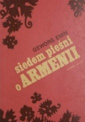 Okładka książki Siedem pieśni o Armenii Geworg Emin