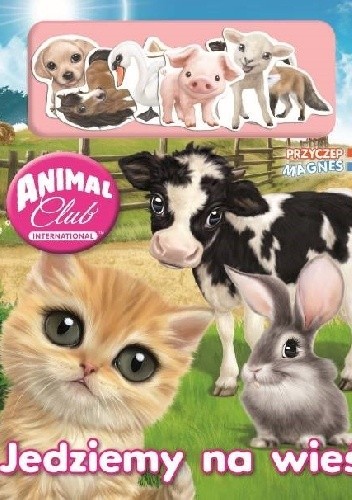Okładki książek z serii Animal Club