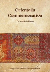 Okładka książki Orientalia Commemorativa