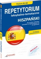 Okładka książki Hiszpański Repetytorium leksykalno-tematyczne B1-B2 Izabela Radomska