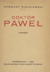 Okładka książki Doktor Paweł Zygmunt Jan Kisielewski