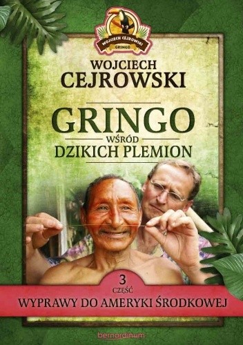 Okładki książek z cyklu Gringo wśród Dzikich Plemion