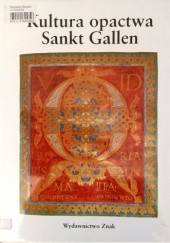 Okładka książki Kultura Opactwa Sankt Gallen Werner Vogler