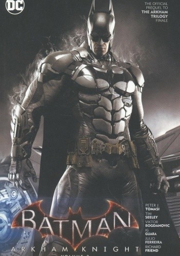 Okładki książek z serii Batman: Arkham Knight