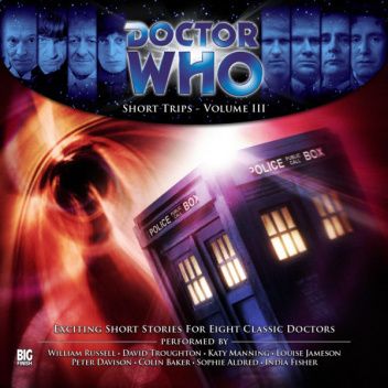 Okładki książek z cyklu Doctor Who Short Trips Series 3