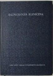 Okładka książki Balneologia kliniczna Józef Jankowiak