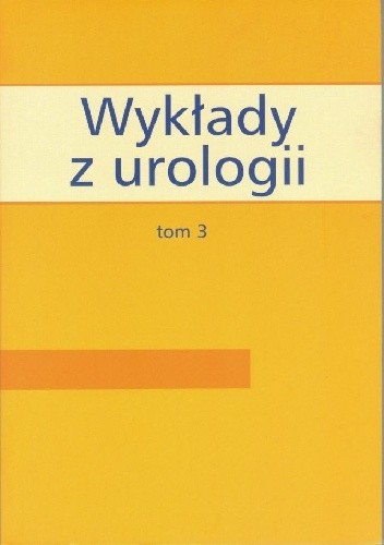 Okładki książek z cyklu Wykłady z urologii