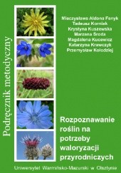 Okładka książki Rozpoznawanie roślin na potrzeby waloryzacji przyrodniczych Aldona Fenyk