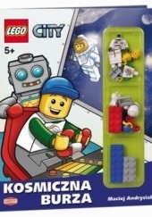 Okładka książki Lego City. Kosmiczna burza Maciej Andrysiak