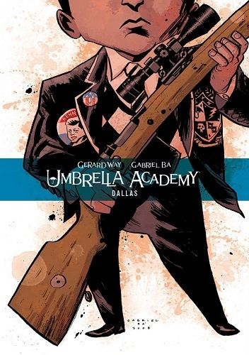 Okładki książek z cyklu Umbrella Academy
