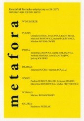 Okładka książki Kwartalnik literacko-artystyczny "Metafora" nr 26 (107)