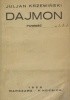 Okładka książki Dajmon Julian Krzewiński