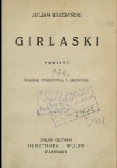 Okładka książki Girlaski Julian Krzewiński
