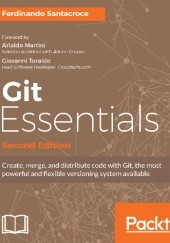 Okładka książki Git Essentials Ferdinando Santacroce