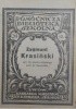 Okładka książki Zygmunt Krasiński Stanisław Baczyński