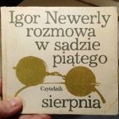 Okładka książki Rozmowa w sadzie piątego sierpnia Igor Newerly