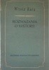 Okładka książki Rozważania o historii Witold Kula