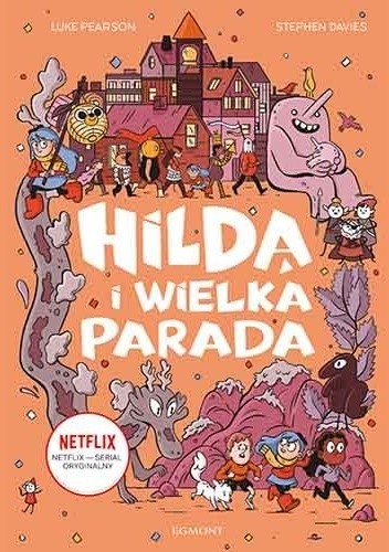 Okładki książek z serii Hilda
