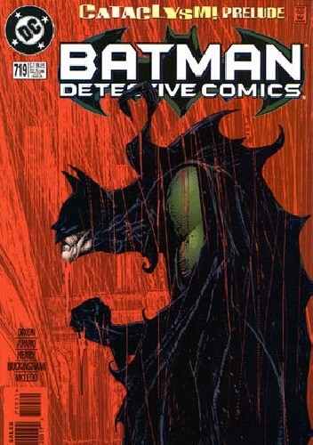 Okładki książek z cyklu Batman- Kataklizm