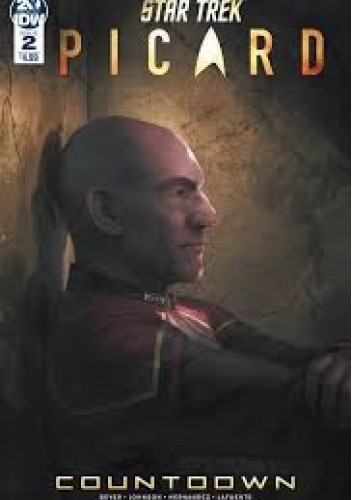 Okładki książek z cyklu Star Trek Picard Countdown