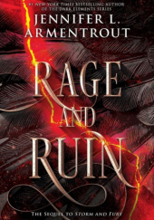 Okładka książki Rage and Ruin Jennifer L. Armentrout