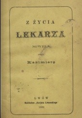 Okładka książki Z życia lekarza Bronisława Porawska