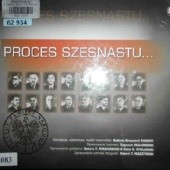 Okładka książki Proces szesnastu... Andrzej Krzysztof Kunert