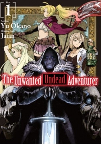 Okładki książek z cyklu The Unwanted Undead Adventurer