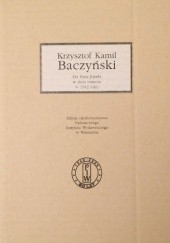 Okładka książki Do Pana Józefa w dniu imienin w 1942 roku Krzysztof Kamil Baczyński