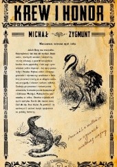 Okładka książki Krew i honor Michał Zygmunt