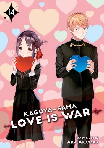 Okładki książek z cyklu Kaguya-sama: Love is war