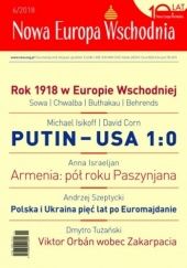 Okładka książki Nowa Europa Wschodnia 6/2018 praca zbiorowa