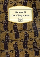 Okładka książki Une si longue lettre Mariama Bâ