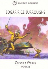 Okładka książki Carson z Wenus Edgar Rice Burroughs