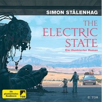 Okładka książki The Electric State Simon Stålenhag
