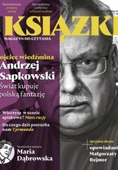 Okładka książki Książki. Magazyn do czytania, nr 1 (40) / luty 2020 Redakcja magazynu Książki, Andrzej Sapkowski