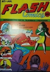 Okładka książki Skrzydlaty cud Flash Comics #1 Gardner Fox, Dennis Neville