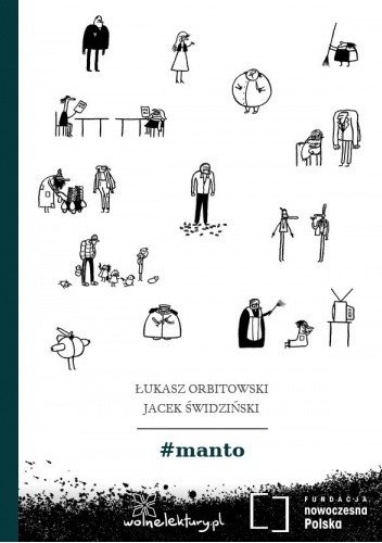 Okładka książki #manto Łukasz Orbitowski