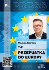 Okładka książki Przepustka do Europy Maciej Zakrocki