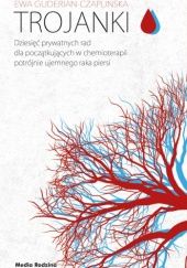 Okładka książki Trojanki. Dziesięć prywatnych rad dla początkujących w chemioterapii potrójnie ujemnego raka piersi Ewa Guderian-Czaplińska