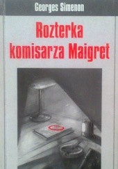Okładka książki Rozterka komisarza Maigret Georges Simenon