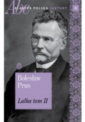 Okładka książki Lalka tom II Bolesław Prus