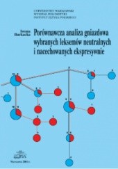 Okładka książki Porównawcza analiza gniazdowa wybranych leksemów neutralnych i nacechowanych ekspresywnie Iwona Burkacka