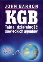 Okładka książki KGB. Tajna działalność sowieckich agentów John Barron