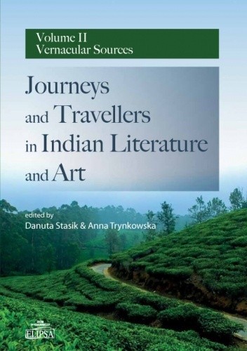 Okładki książek z cyklu Journeys and Travellers in Indian Literature and Art