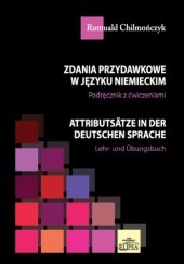 Okładka książki Zdania przydawkowe w języku niemieckim Romuald Chilmończyk