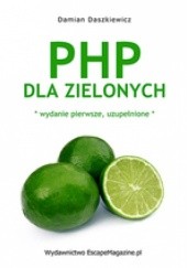 Okładka książki PHP dla zielonych Damian Daszkiewicz