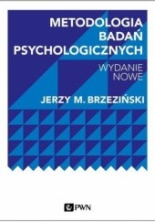 Okładka książki Metodologia badań psychologicznych Jerzy Brzeziński
