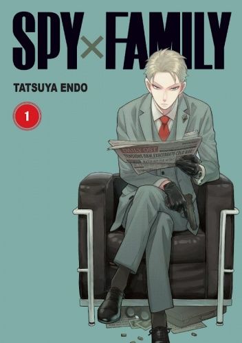 Okładka książki SPYxFAMILY tom 1 Tatsuya Endou