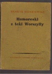 Okładka książki Humoreski z teki Worszyłły Henryk Sienkiewicz